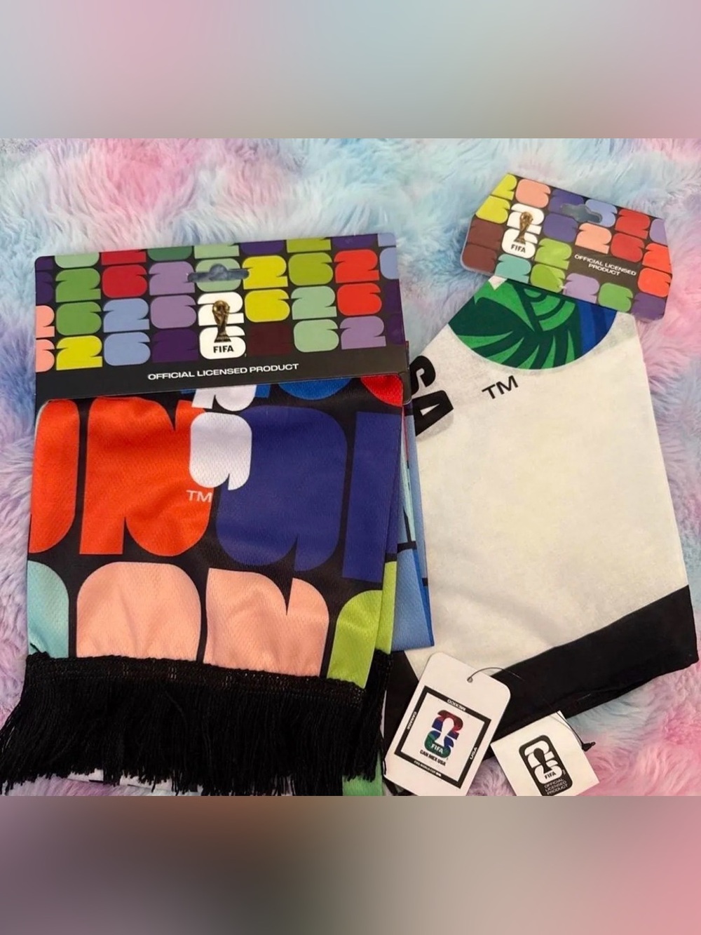 FIFA 2026 World Cup Scarf & Bandana Set